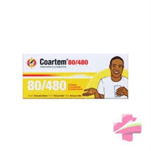 COARTEM TABLET 80/480MG BY 6 Picture